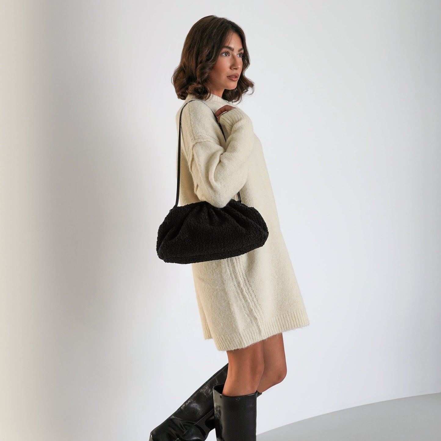 Teddy Clutch Black